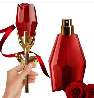 Red Rose Perfume for Women - Eau De Parfum, Musk, Honey, Wine, Light 50mL