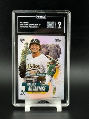 2025 Topps Update Series - Home Field Advantage Nick Kurtz #HA-49