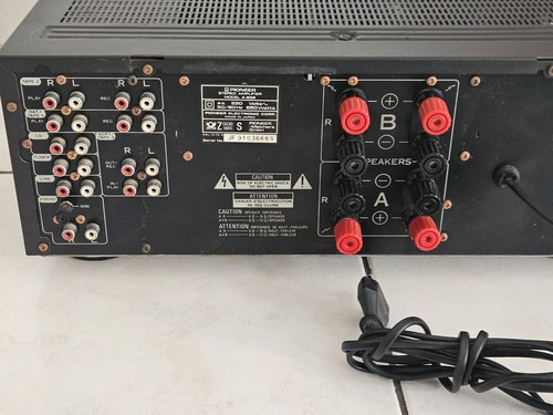 PIONEER A-656 HIghEnd Stereo Vollverstärker Amplifier Bolide - Bild 18 von 18
