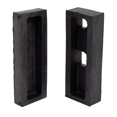 CJ Classics Heater Core End Caps Rubber Black With A/C Mustang 1967-1973