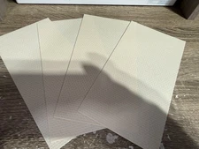 O Scale Stone SM Tan Blocks (1/4”x1/8”) Model Train Scenery Sheets 4 Textured