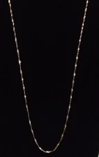 14K DIAMOND CUT TWIST SINGAPORE 30" CHAIN NECKLACE IN SOLID 14K YELLOW GOLD -30"