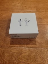Apple AirPods 4 Wireless Earbuds, USB-C Charging Case White MXP63LL/A NEW SEALED