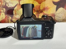 Nikon Coolpix L100 10MP Compact Digital Point and Shoot Camera Works Ships Free