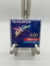 Fujifilm 100MB IBM Formatted Zip Disk Drive Diskette single 1pk Sealed