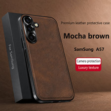 Luxury Leather Shockproof Slim Phone Case For Samsung Galaxy A16 5G A37 5G A57