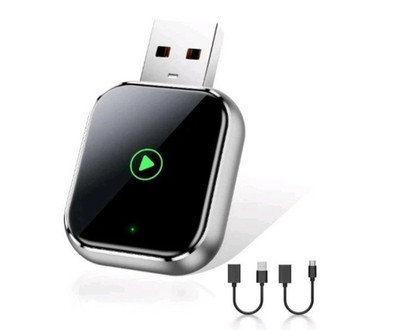 CarPlay Wireless für Apple iPhone - Autoradio Multimedia Dongle für kabelgebundene...
