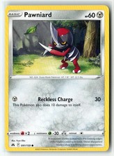 Pawniard 091/159 Common Crown Zenith Pokemon Lightly Played