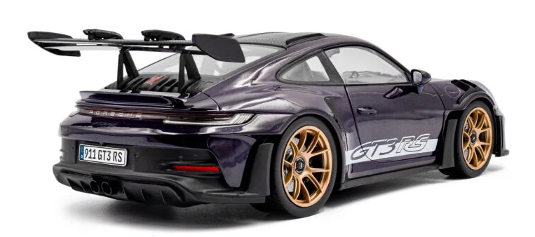 Porsche 911 GT3 RS Weissach Pack 2024 Purple 1/18 - S1812103 SOLIDO - Photo 4/4