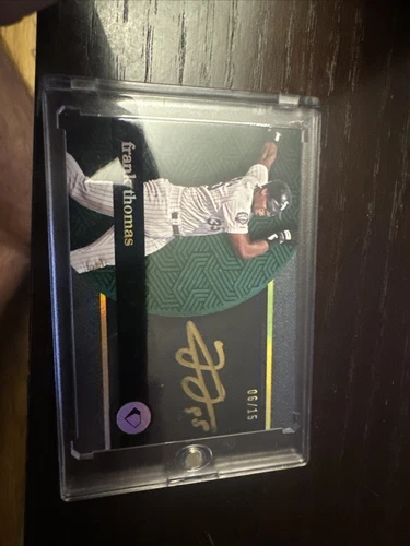 Frank Thomas 2024 Topps Diamond Icons Gold Ink On-Card Autograph #d /15