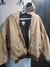 Carhartt Flannel-Lined Active Jac J140 - Loose Fit - Firm Duck