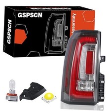 Driver Side LED Lens Tail Light Compatible With GMC Left Driver Side