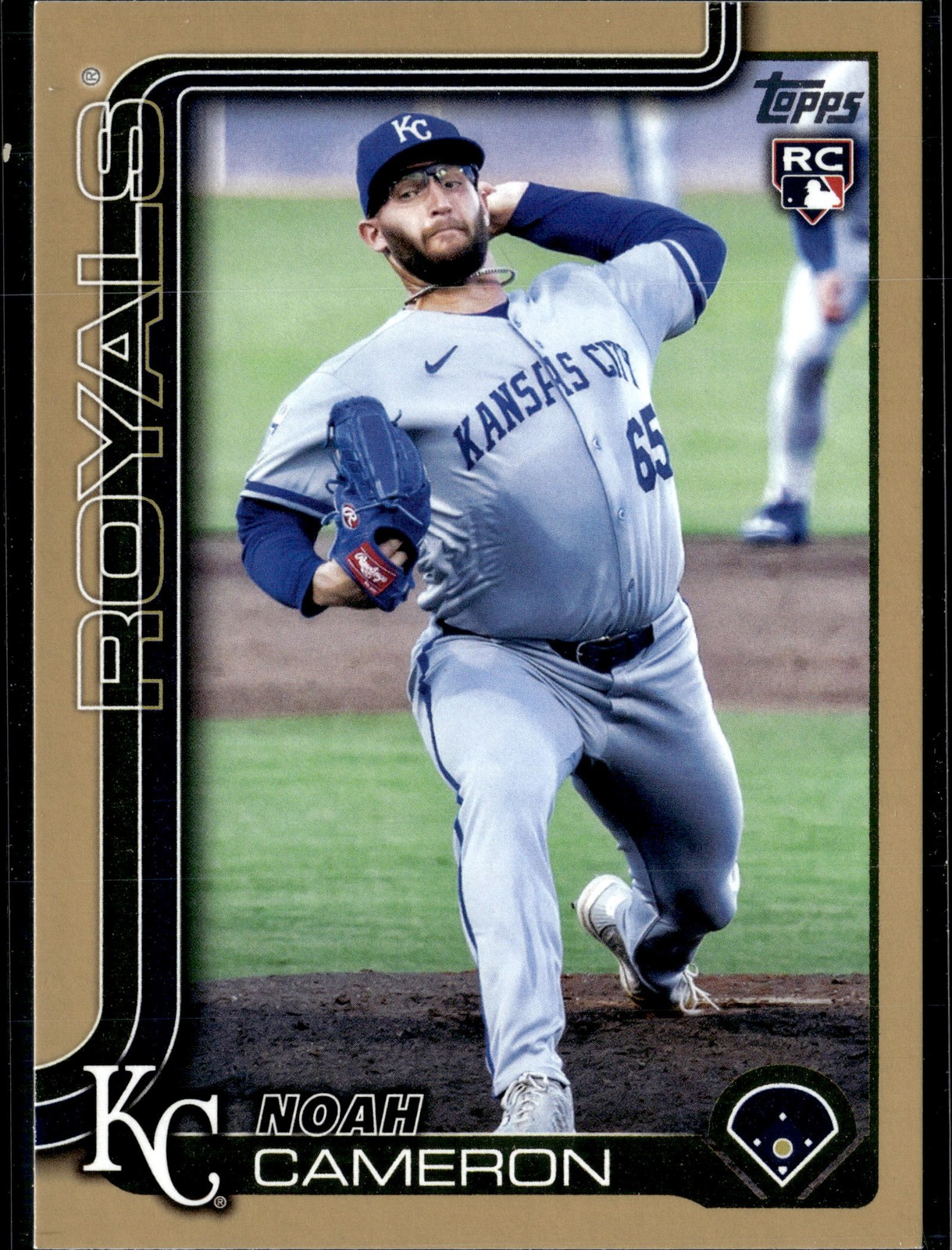 2025 Topps Update #US65 Noah Cameron Gold #/2025