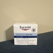 Eucerin Redness Relief Dermatological Skincare Night Creme Night Cream 1.7oz