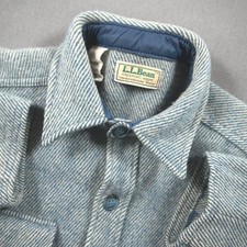 VTG L.L. Bean Northwoods USA 100% Wool Twill ...