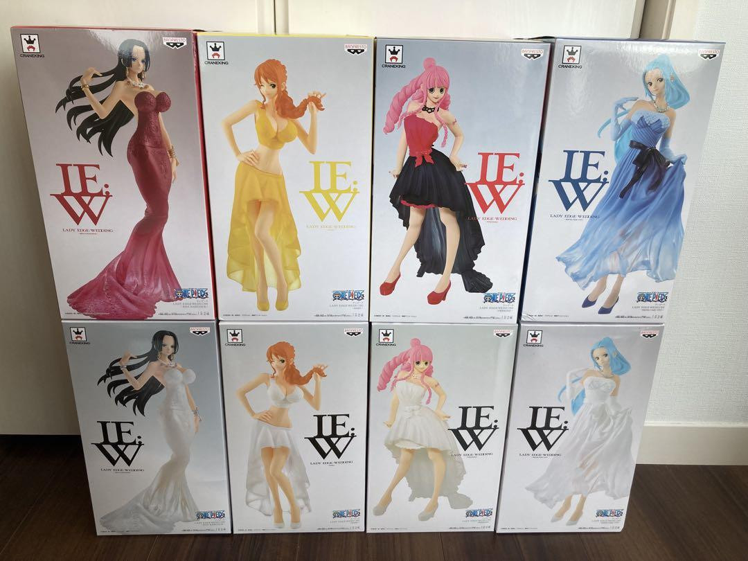 ワンピース フィギュア LADY EDGE WEDDING 全8種セット One Piece] Lady Edge: Wedding Nefeltari Vivi: Banpresto