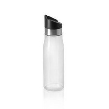 Karaffe Glaskaraffe Flasche Borosilikatglas Deckel Edelstahl Silikon 0,85 Liter
