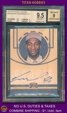 2012-13 Panini Threads Rookie Autograph #209 Andre Drummond AUTO RC BGS 9.5