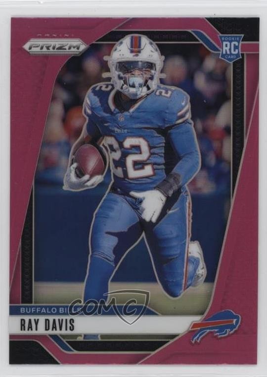 2024 Panini Prizm Rookies Pink Prizm Ray Davis #382 Rookie RC 1j2b