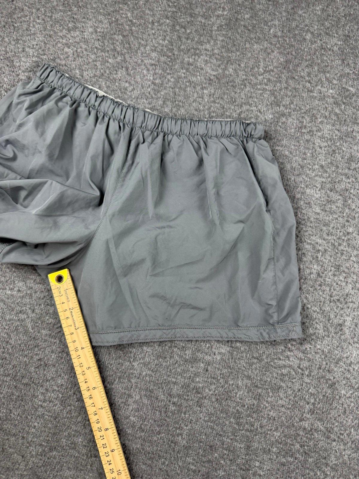 New Balance Gray Athletic Shorts Men's M Gym Running Lined Performance thumbnail 7