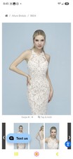 Allure Bridals Lace Wedding Dress Size 8