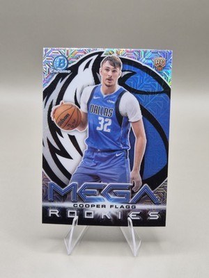 2025-26 Bowman Chrome Cooper Flagg RC Mega Rookies Mojo Refractor MR-1 Mavericks