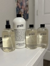 NEW Philosophy Amazing Grace Body Spritz  Firming Body Emulsion Bundle