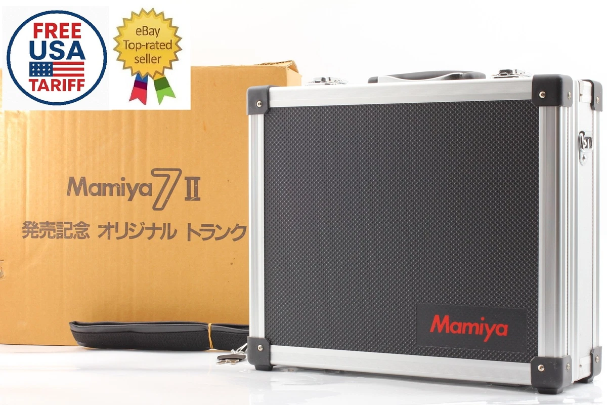 Étui Rigide Cuir Mamiya Pour RB67, RZ67, M645 – Rare, Vintage, Japon