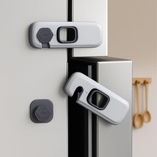 5 Pack Child Safety Refrigerator Lock Fridge Locks for Kids with Sticky Adhesive