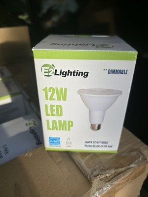 E2 Lighting 12W LED Bulbs Lamp DIMMABLE 3000K Warm White 850 Lumens 40 Degree