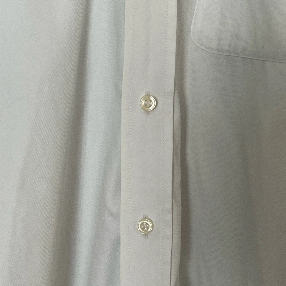 Austin Reed Shirt Mens Size 17 34/35 White Dress Shirt Office Classic Workwear - Image 4 of 4