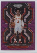 2021-22 Panini Prizm Purple Wave Prizm Sharife Cooper #280 07rd
