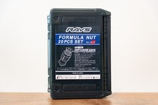 Genuine Rays Formula Nut Set L45 Fn-ii - M14 X 1.5 - Black 20 Lugs