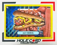 HOT DOUG 2022 Topps Chrome Garbage Pail Kids Series 5 #185b Yellow Wave 097/275