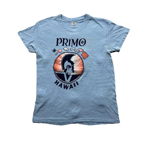 Primo Hawaii Primo Beer Vintage 70er Jahre blau T-Shirt Herren Gr. L 42-44 - Bild 1 von 16