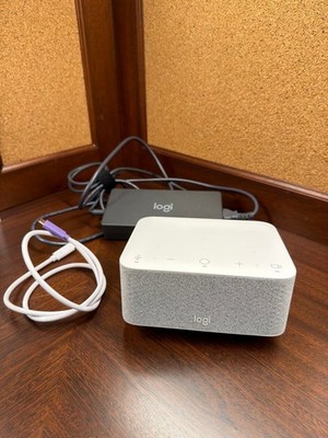 Logitech Logi Dock Off-white UC Dock + Speakerphone   Used Mint