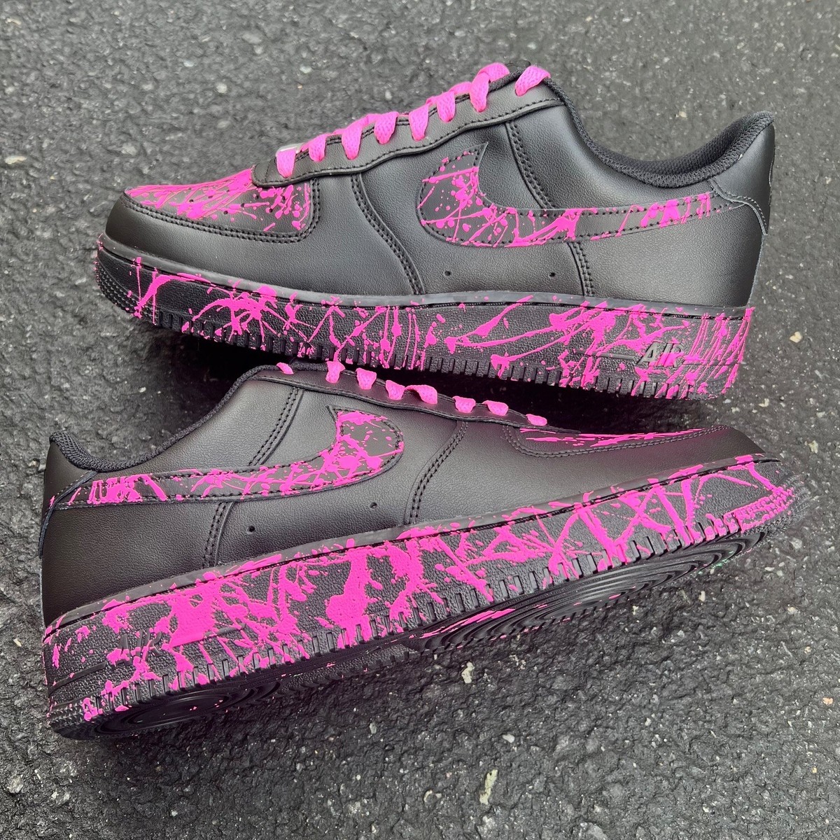 Size 16 - Nike Air Force 1 '07 Low Triple Black for sale online | eBay