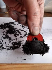 30 Grams Black  Iron Filings Shavings Powder Magnetic Magnetite Science Project