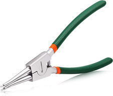 9-inch Circlip Pliers External Snap Ring Heavy Duty Straight Jaws New