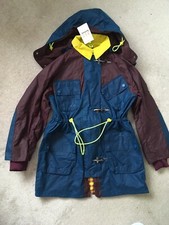 Barbour Roksanda Gerlinde Patch Wax Coat Size 10 12 Rrp £699 Jacket