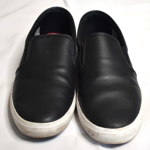Lacoste Slip On Shoes 10.5 Women Black Gazon Sport TCL Ortholite Comfort