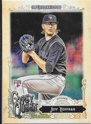 2017 Topps Gypsy Queen #288 Jeff Hoffman RC - Rockies Rookie