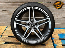 2010-2016 MERCEDES C E CLASS REAR AMG WHEEL RIM 9Jx18" + TIRE 255/35 R18 OEM