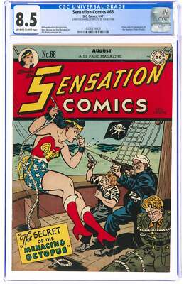 Sensation Comics 68 CGC 8.5