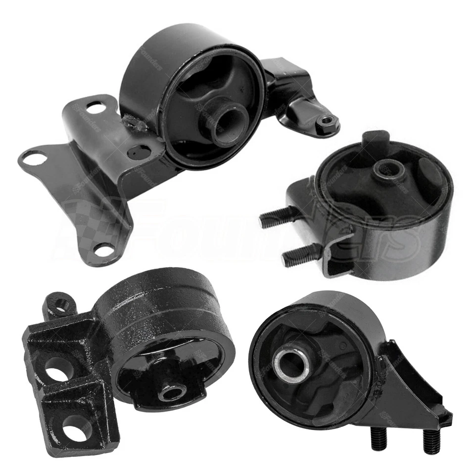 4PCS Engine Motor & Transmission Mount Set For Ford Escort 1.9L 1991-1996 Foto 2 de 4