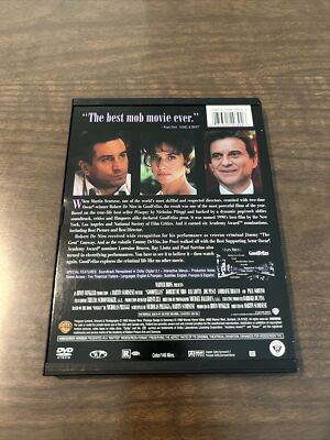 Goodfellas (DVD, 1997 Widescreen) SNAP CASE 85391203926| eBay