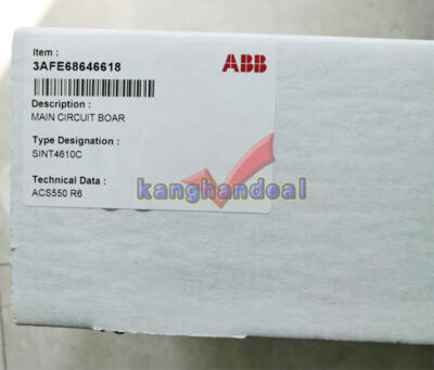 1PC ABB MAIN CIRCUIT INTERFACE BOARD SINT4610C 3AFE68646618 New