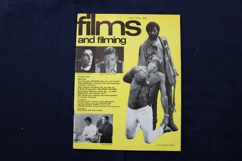 1974 APRIL FILMS AND FILMING MAGAZINE - THE LION HAS 7 HEADS COVER - E 17994