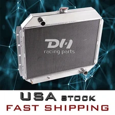 3 ROW ALUMINUM RADIATOR FOR 1966-1979 Ford F100 F150 F250 F350 6CYL Pickup Truck