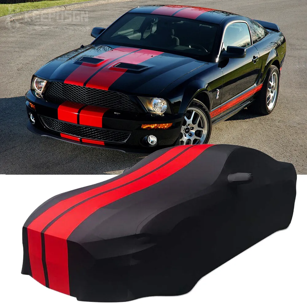 Universal Für Ford Mustang Shelby GT500 Satin Stretch Indoor Auto